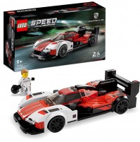 LEGO 76916 Speed Champions Porsche 963, Modellino Auto da Costruire, Macchina Giocattolo per Bambini, Set da Collezione 2023 con Minifigure del Pilota